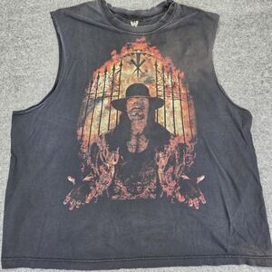 Vintage Undertaker Hell's Gate Sleeveless Shirt XL WWF WWE Wrestling